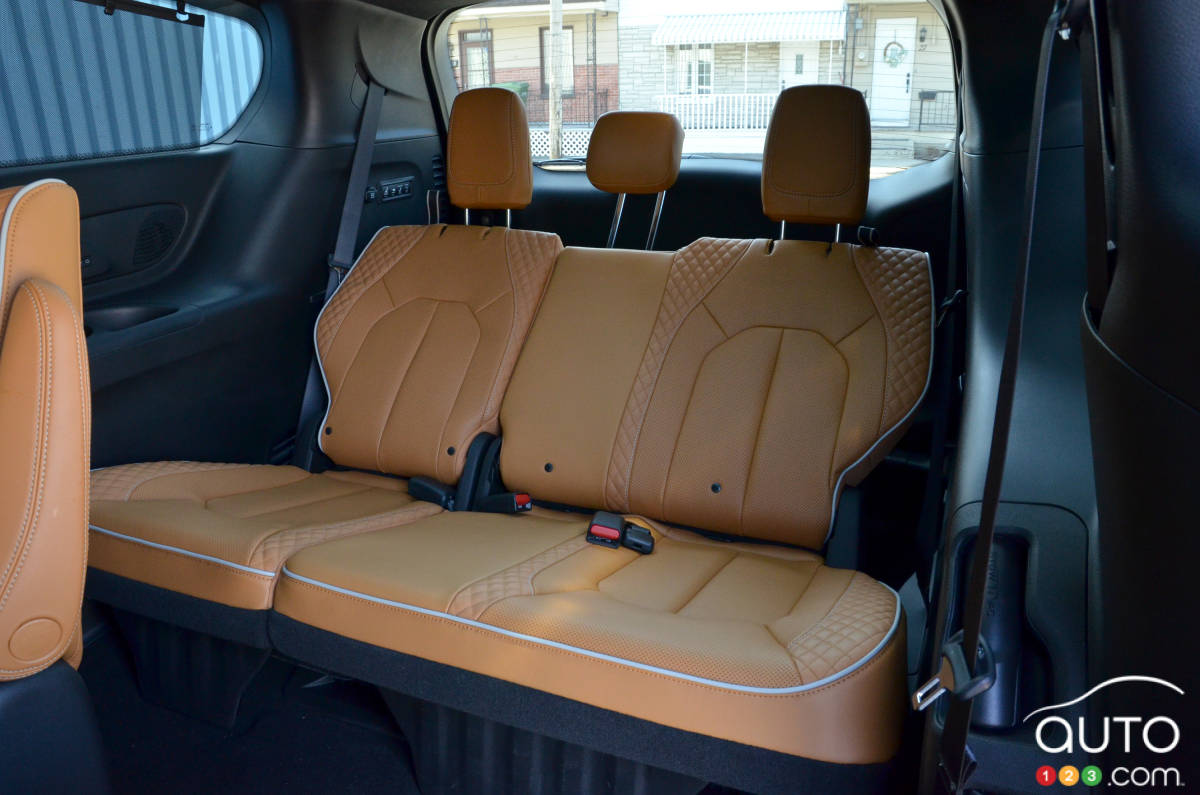 Chrysler Pacifica Pinnacle 2021, troisième rangée